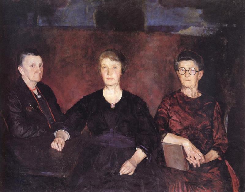 Charles Hawthorne Three Women of Provincetown China oil painting art